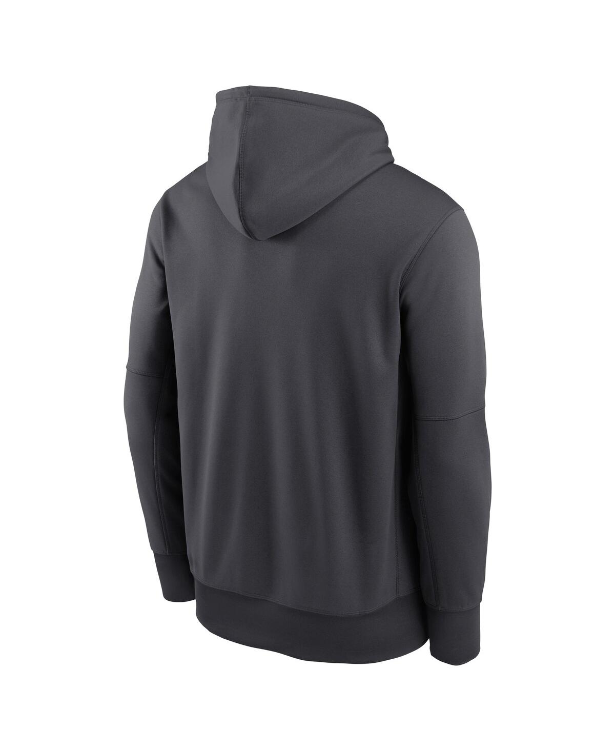 Nike Men's Cleveland Browns Toss Sweep Menâs  Therma Nfl Pullover Hoodie In Gray