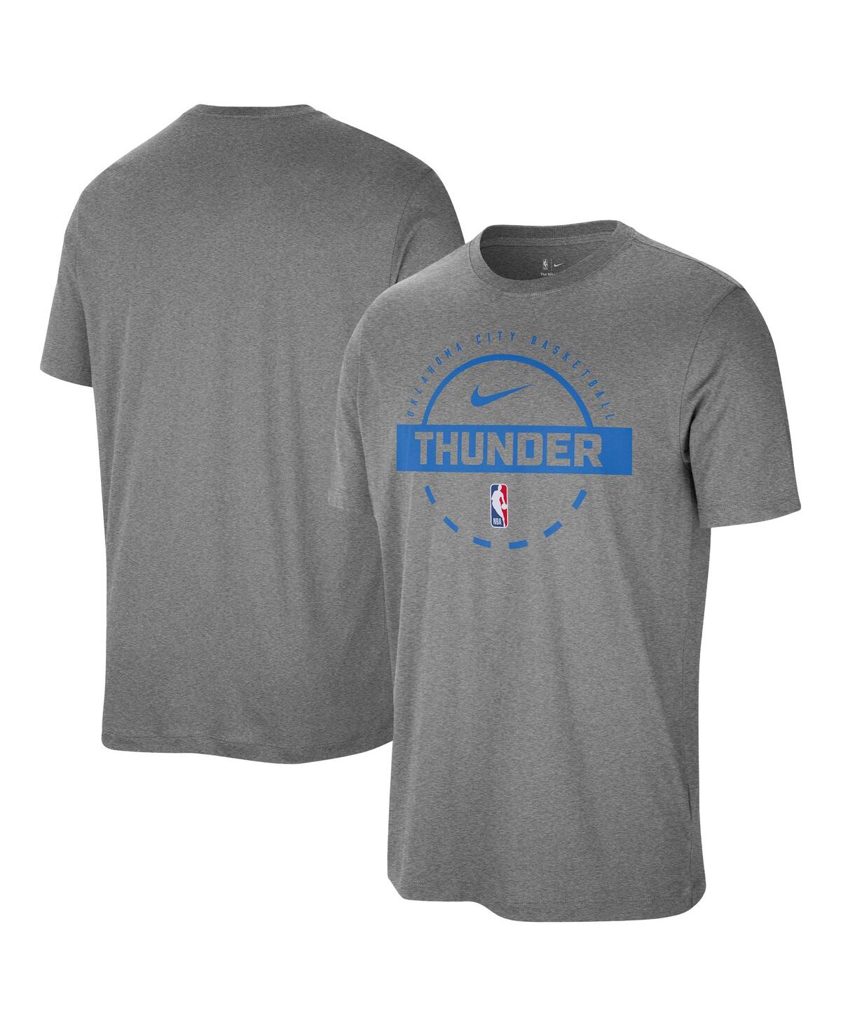 Nike Men's Charcoal Oklahoma City Thunder Authentic Practice T-Shirt