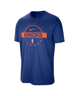 Men's Blue New York Knicks Authentic Practice T-Shirt