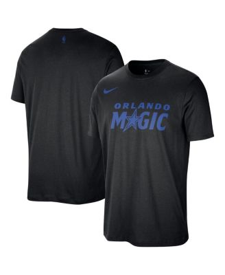 Nike - Men's and Women's Black Orlando Magic Team Wordmark Essential T-Shirt