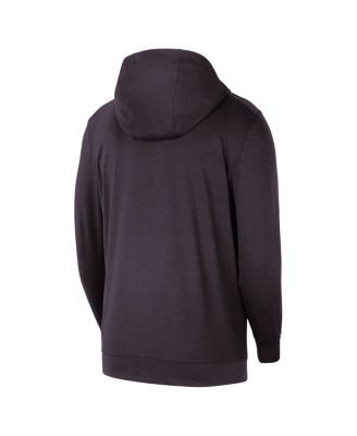 Men's Black Los Angeles Lakers Authentic Practice Yoga Restore Pullover Hoodie