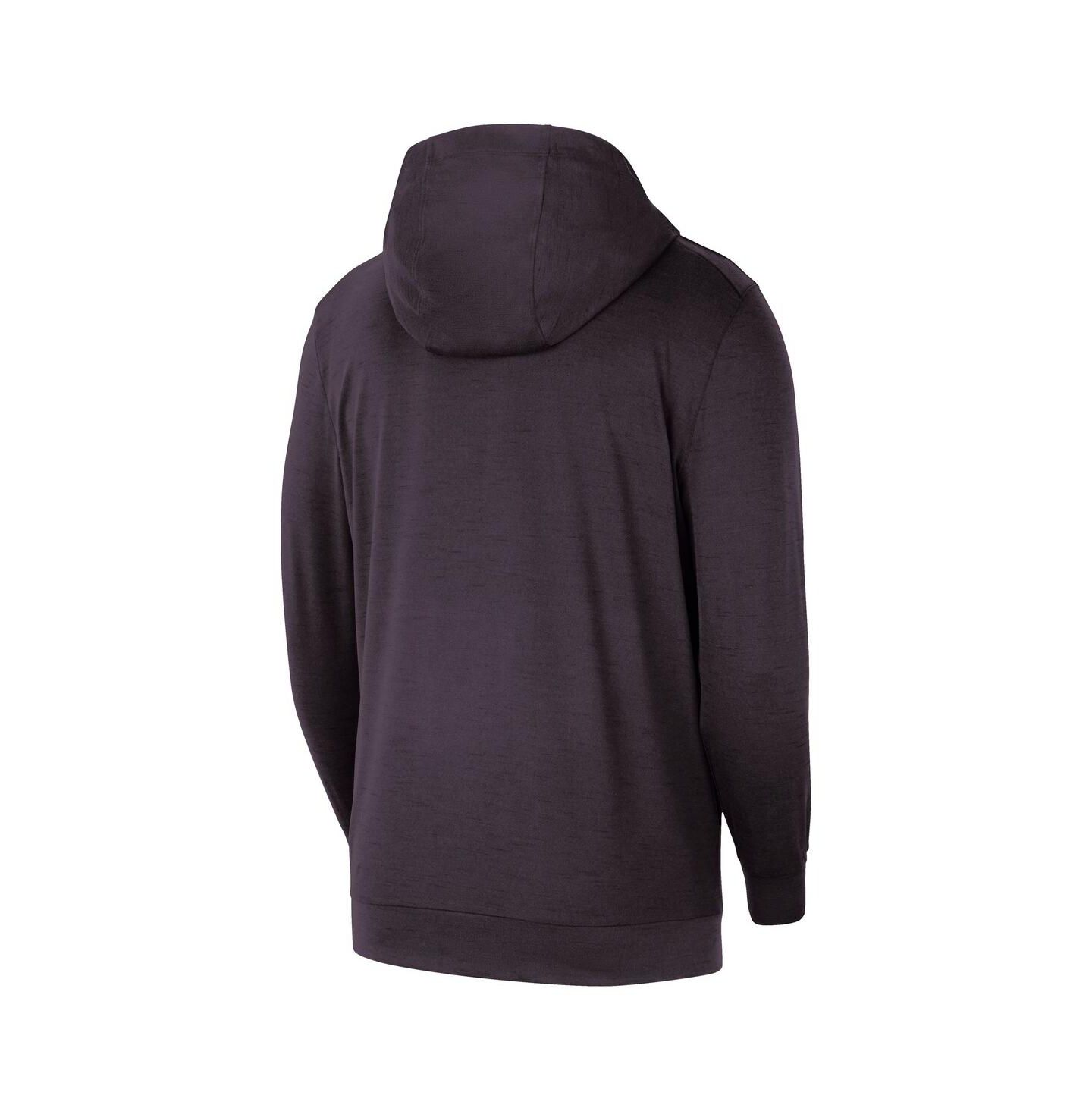 Мужское худи Nike Black Los Angeles Lakers Authentic Practice Yoga Restore Pullover — фото 3