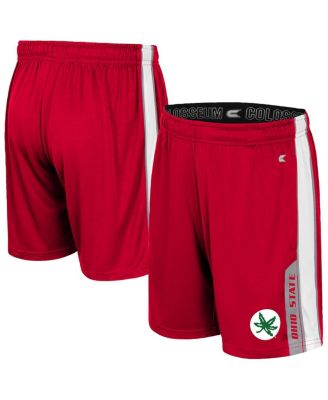 Colosseum - Big Boys and Girls Scarlet Ohio State Buckeyes Gumbaldia Shorts