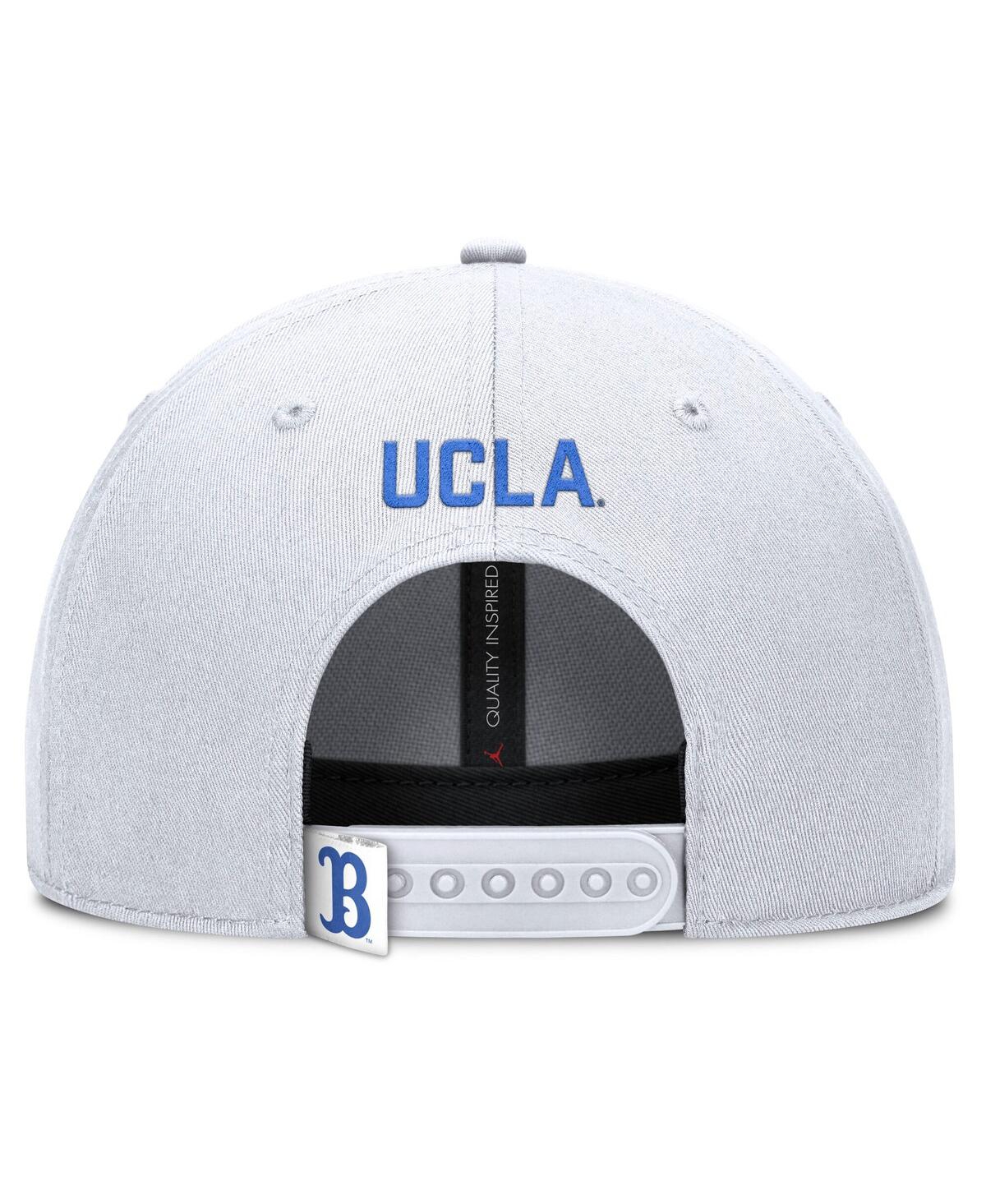 Jordan Men's White Ucla Bruins 2025 On-field Rise Performance Adjustable Hat In White