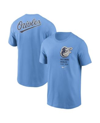 Nike - Men's Light Blue Baltimore Orioles Record Shattered T-Shirt