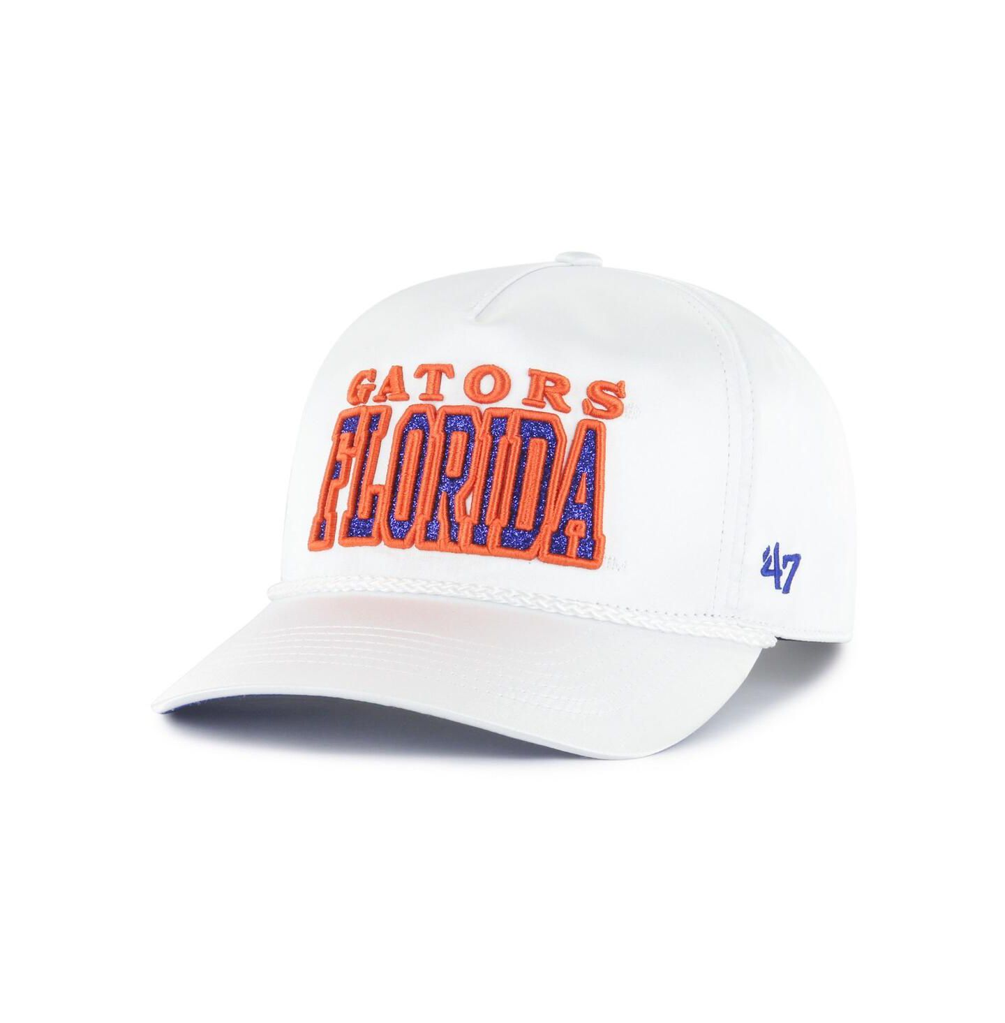 Женская кепка '47 Brand Brand White Florida Gators Outspoken Hitch Adjustable Hat — фото 4