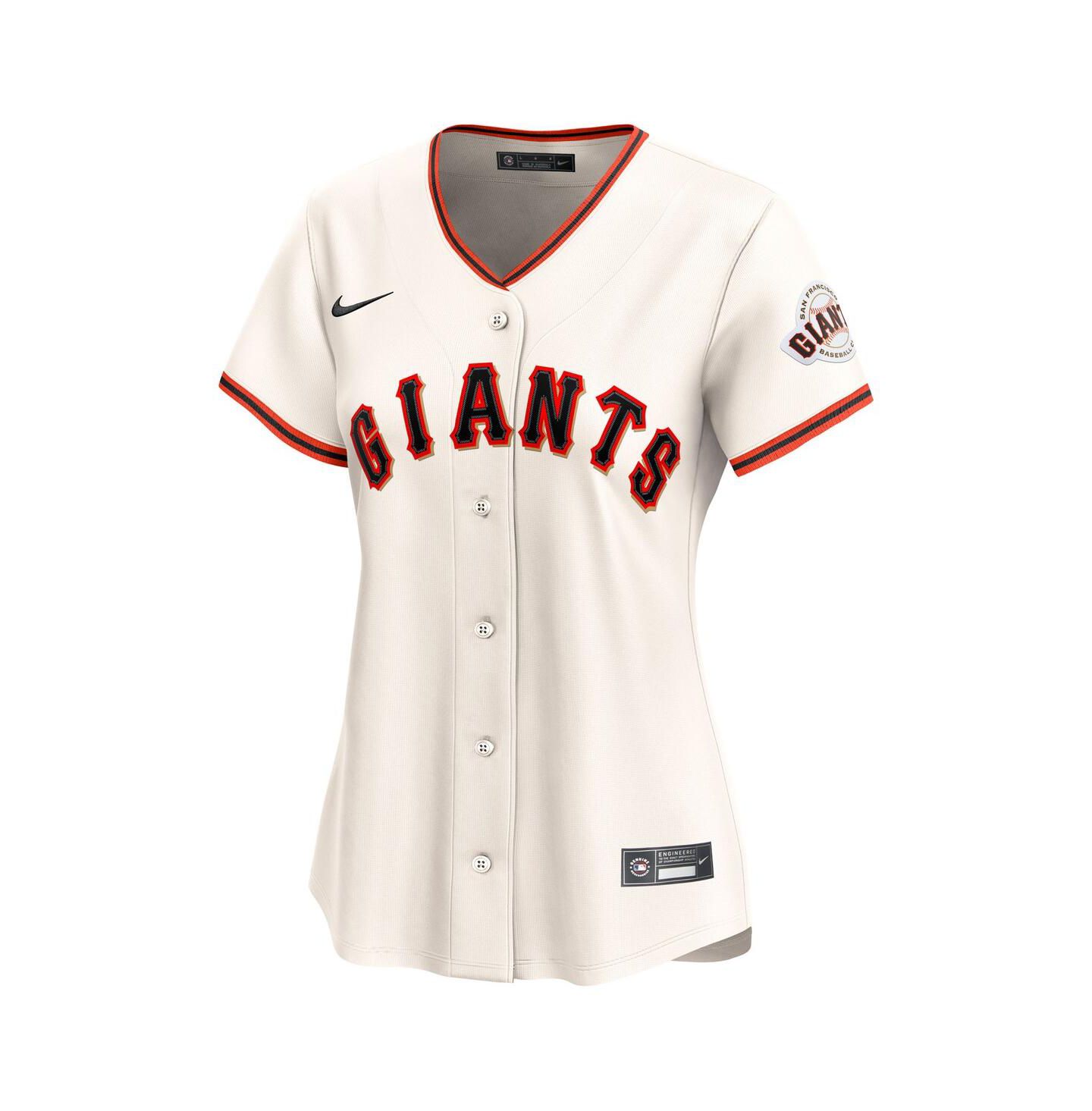 Женский топ Nike Rafael Devers Cream San Francisco Giants Home Limited Player Jersey — фото 2