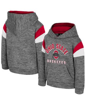 Colosseum - Toddler Gray Ohio State Buckeyes Wizard City Hoodie