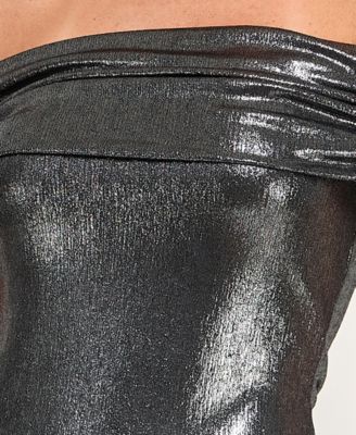 Juniors Lurex Off-The-Shoulder Top