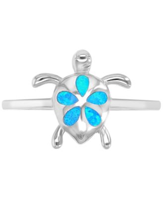 Tortoise Opal (0.25 ct. t.w.) Ring in Sterling Silver