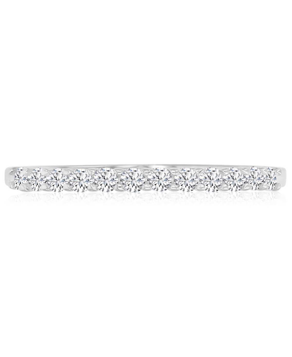 Macy's Cubic Zirconia Ring (11.88 ct.t.w.) Sterling Silver