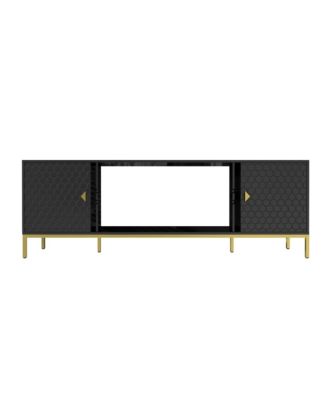 1 Pc MDF TV Stand 70 Inch Storage Cabinets Modern Entertainment Center