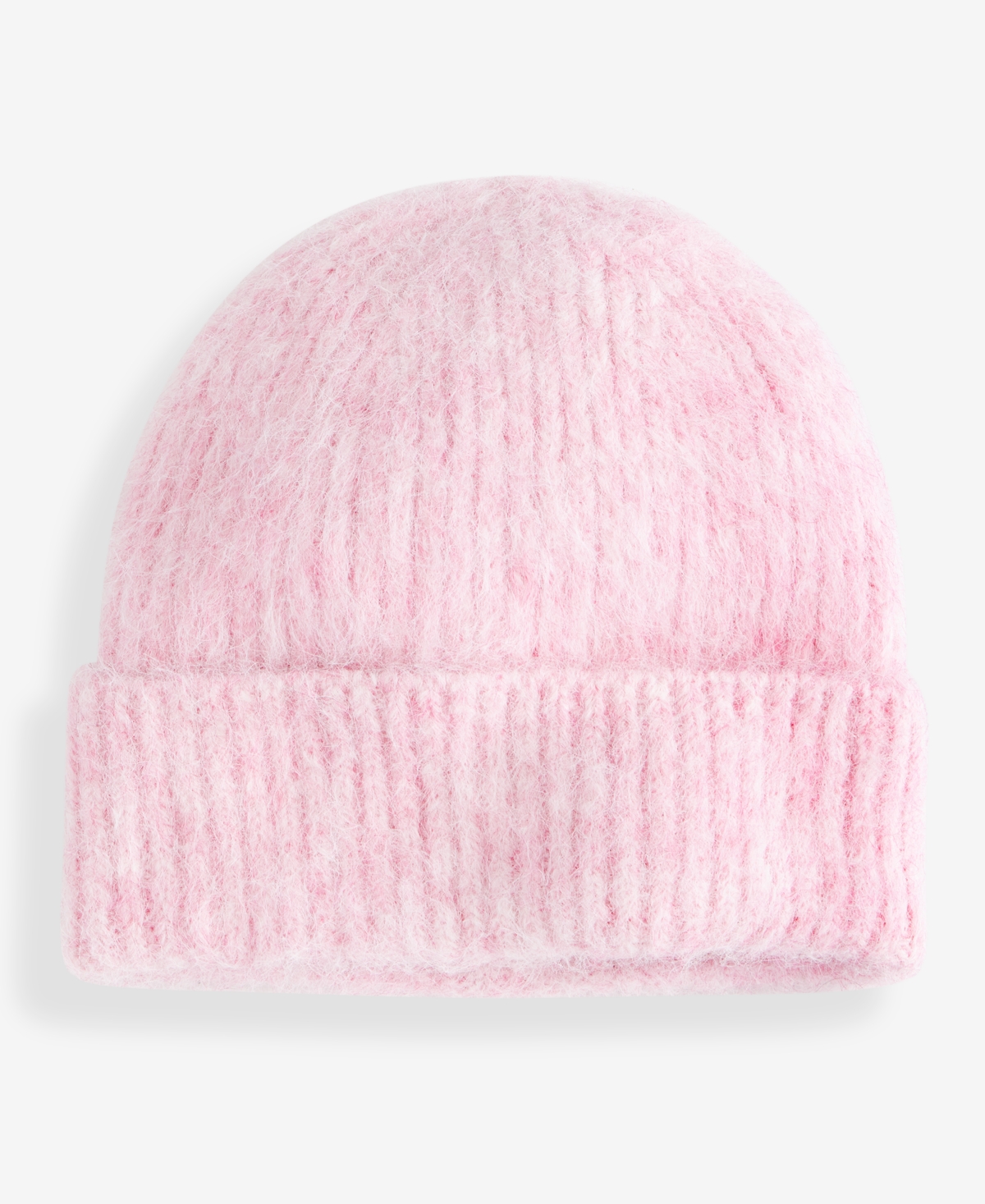 On 34th Solid Brushed Beanie, Macy's Exclusive In Pink
