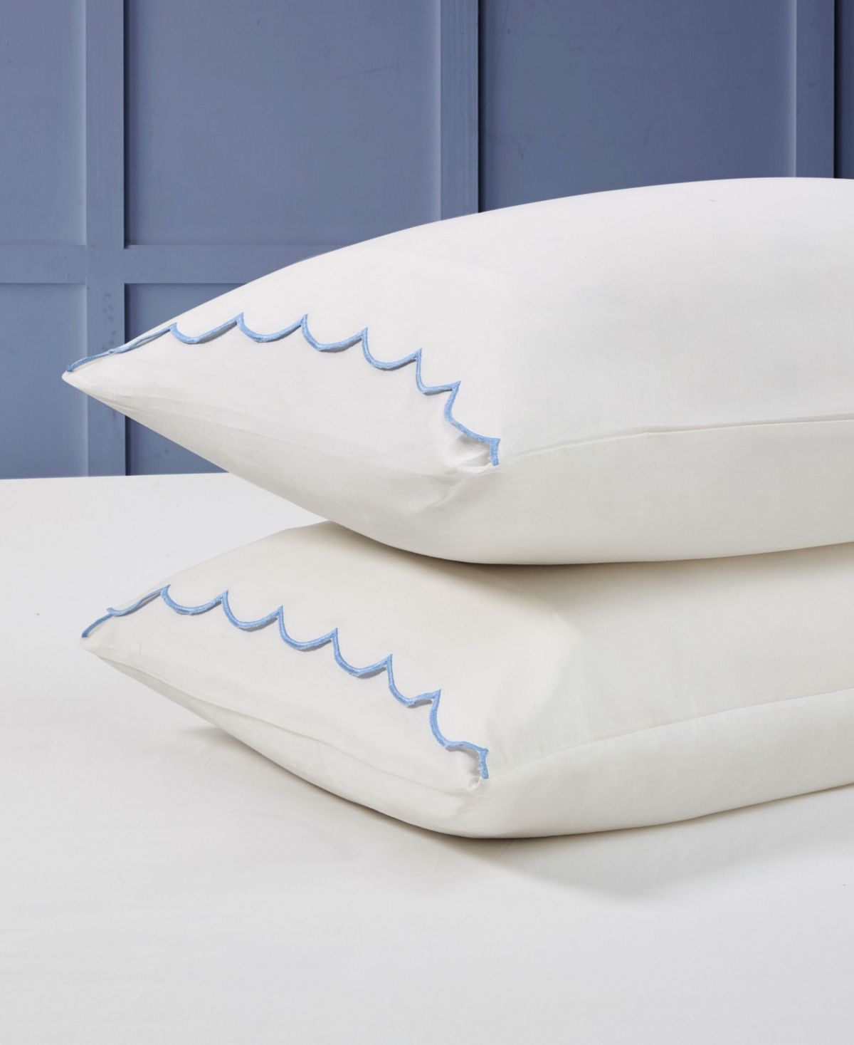 Peri Home Scallop 300-Thread Count Cotton 4-Pc. Sheet Set