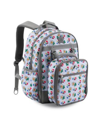 Boys Duet 16" Backpack With Detachable Lunch Box