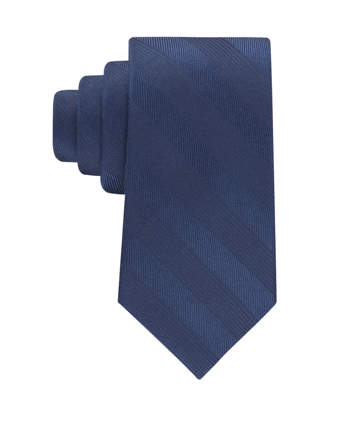Tommy Hilfiger Men's Striped Tie In Blue