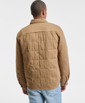 Men's Mahomes Snap-Front Quilted Shirt Jacket, Macy's Exclusive