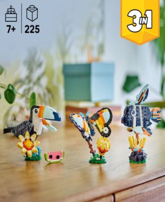 Creator 3 in 1 Wild Animals Tropical Toucan 31173, 225 Pieces