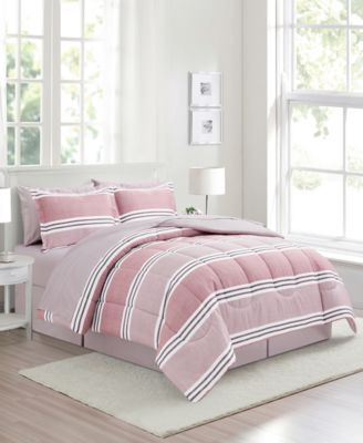 Aiden Striped 8-Pc. Comforter Sets
