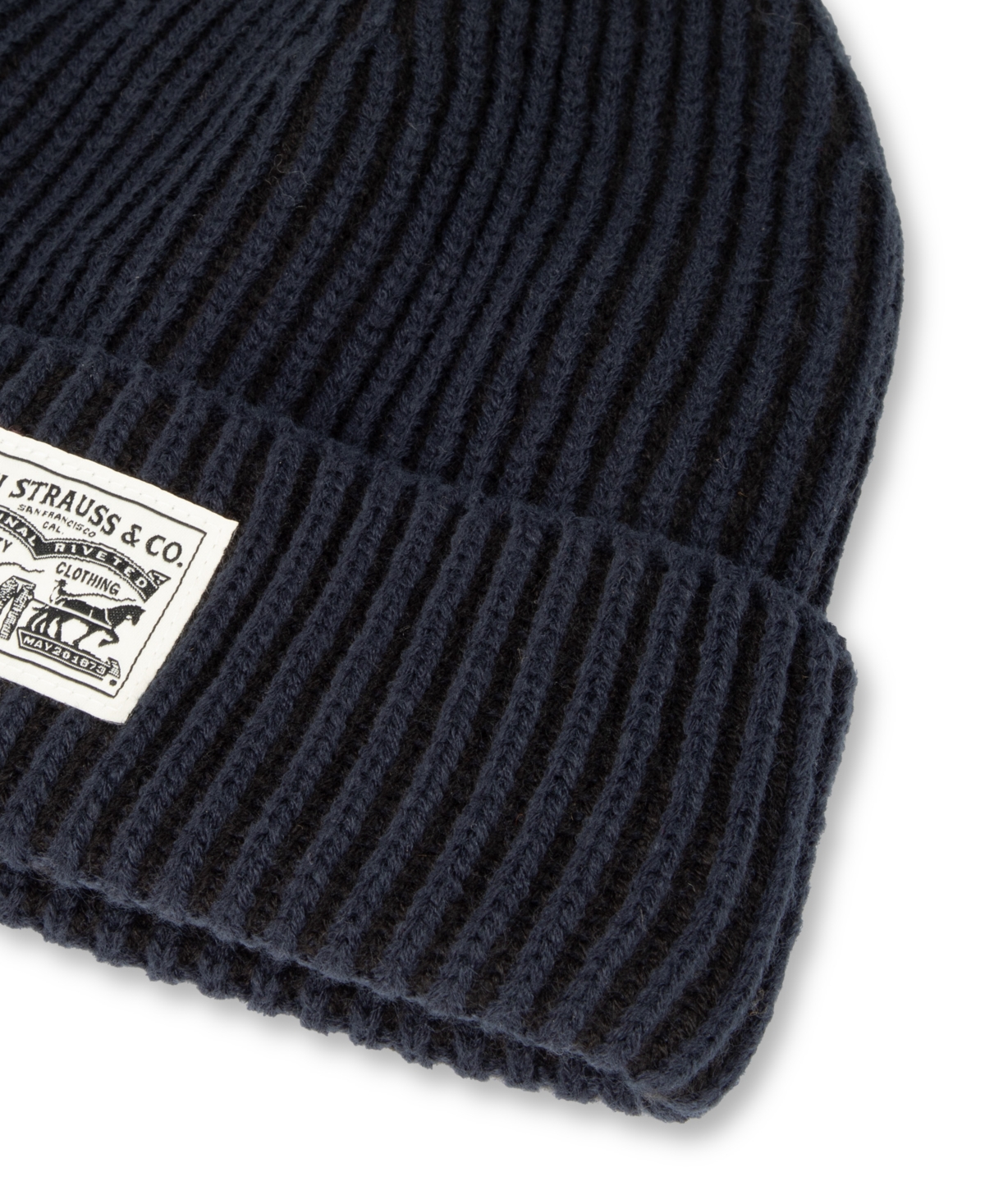Levi's Men's 2-piece Beanie And Gloves Set In Blue