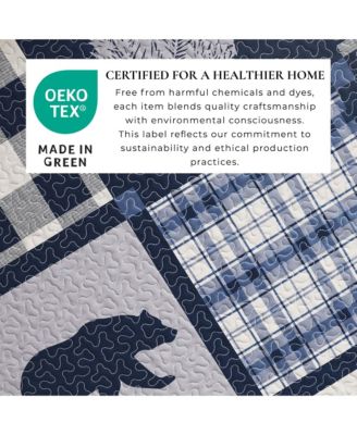 Rustic Lodge All-Season 3 Pc Quilt Set