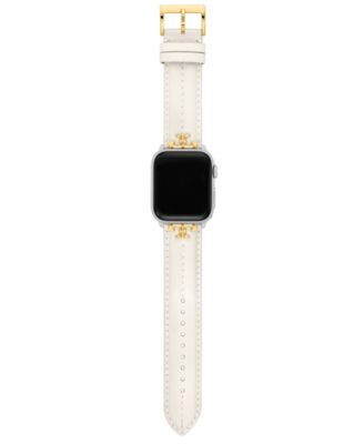 Women's Ivory Leather Band for Apple Watch, 38-45mm