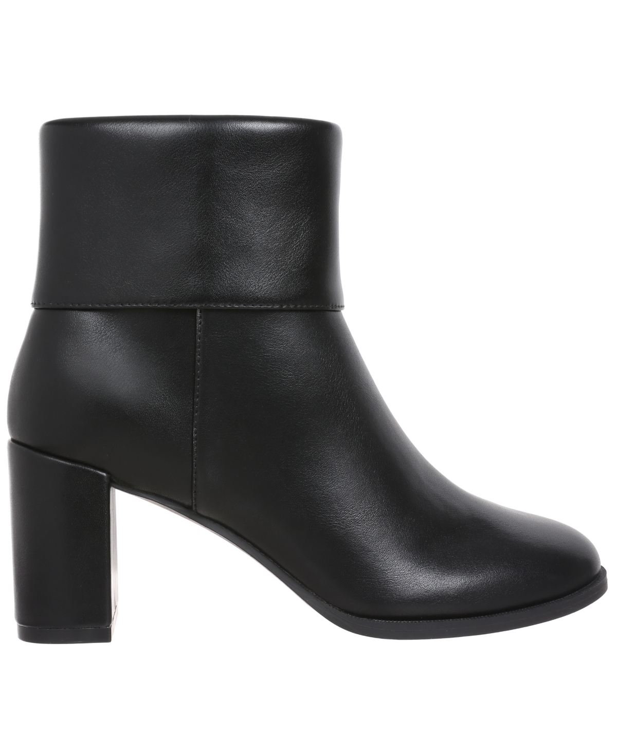 Style & Co Women's Chappell Block Heel Booties, Macy's Exclusive In Black