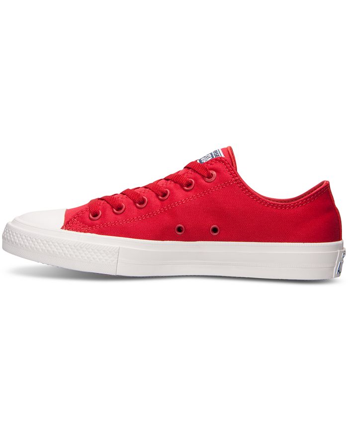 Converse Men's Chuck Taylor All Star II Ox Casual Sneakers from Finish ...