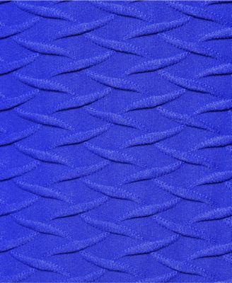 Women's Texture Square Neck Tankini Swimsuit Top