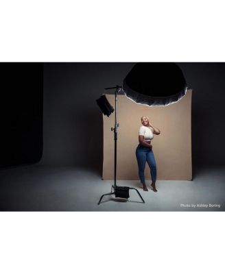 8x13' X-Drop Pro Wrinkle-Resistant Backdrop, Brown Sugar