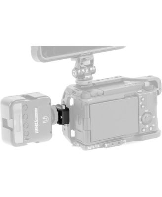 Cold Shoe Receiver Adapter with Locking Pin, Black