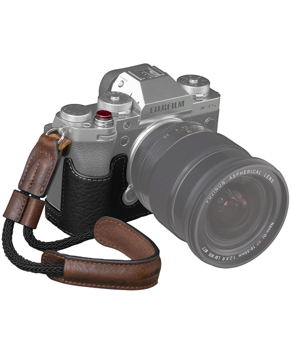 SmallRig 3927 Half Camera Case and Wrist Strap Kit for Fujifilm X-T5 - Black
