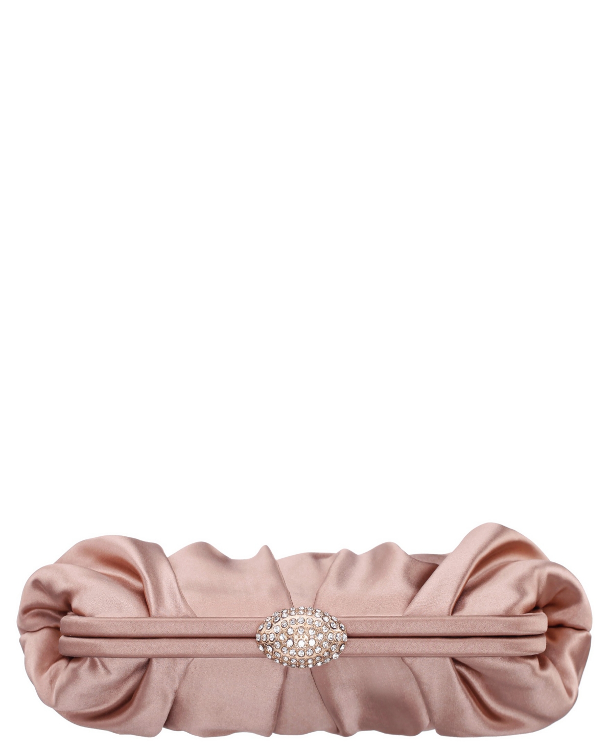 Nina Classic Lift Lock Satin Clutch