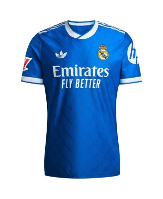 Men's Kylian Mbappé Blue Real Madrid 2025/26 Third Authentic Player Jersey