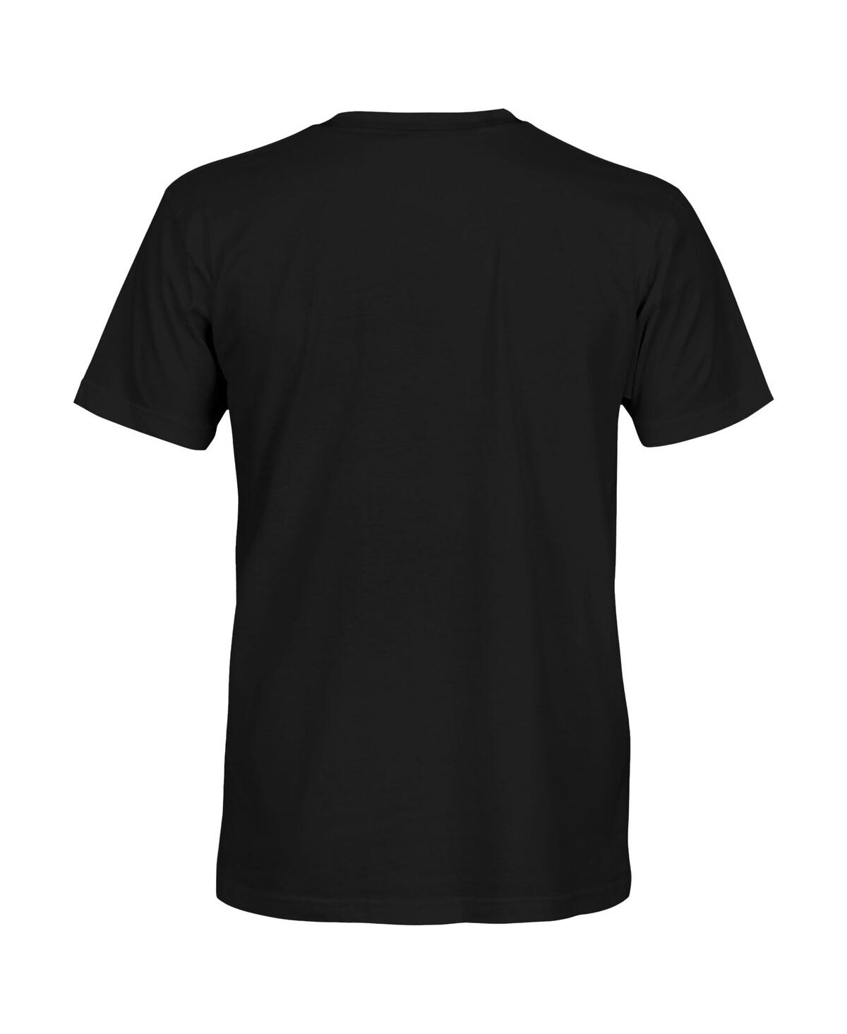 1863fc Men's Black Tottenham Hotspur Mono Crest Slub T-shirt In Black