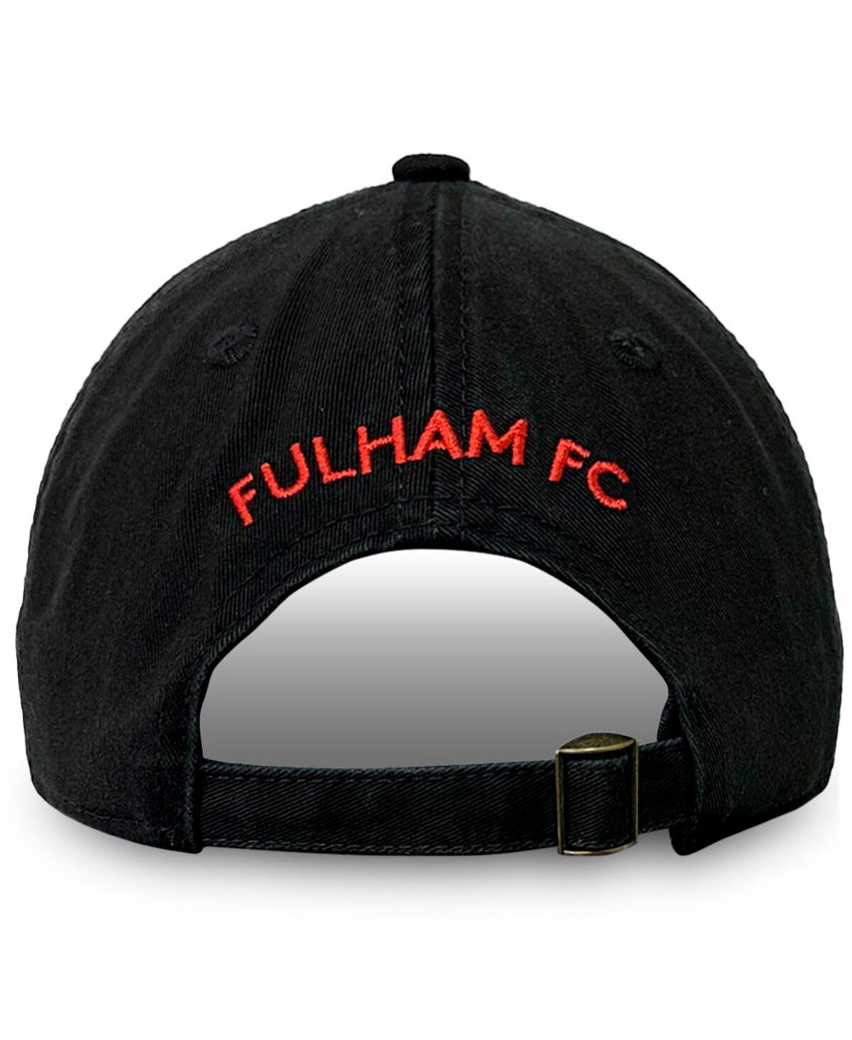 1863fc Men's Black Fulham Classic Adjustable Hat In Black