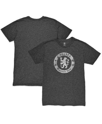 1863FC - Men's Heather Black Chelsea Mono Badge Tri-Blend T-Shirt