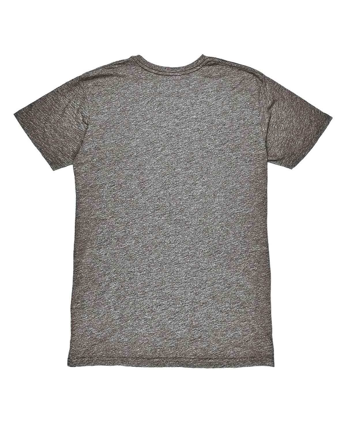 1863fc Men's Heather Gray Colorado Springs Switchbacks Fc Wordmark Tri-blend T-shirt In Gray