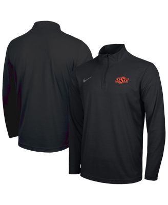 Nike - Men's Black Oklahoma State Cowboys Intensity Performance Quarter-Zip Pullover