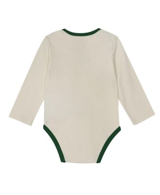 Baby Boys and Girls&nbsp;3-Piece Green New York Jets Little Champ Set