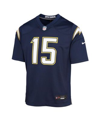 Big Boys and Girls Ladd McConkey Navy Los Angeles Chargers Alternate Super Chargers Game Player Jersey