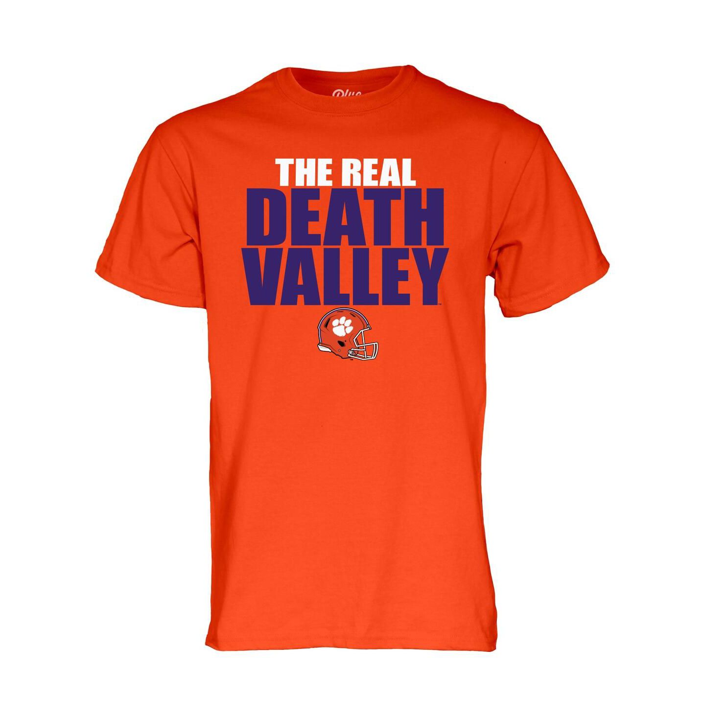 Футболка Blue 84 Orange Clemson Tigers the Real Death Valley — фото 2