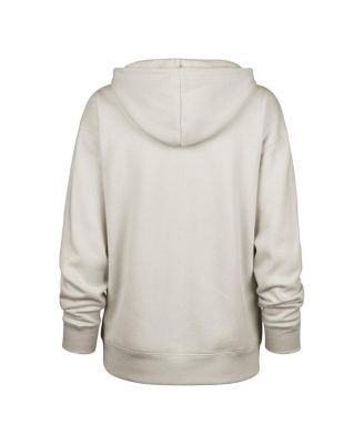 Women's Cream Cleveland Browns Dawg Pound XL Whirlwind Naomi Pullover Hoodie