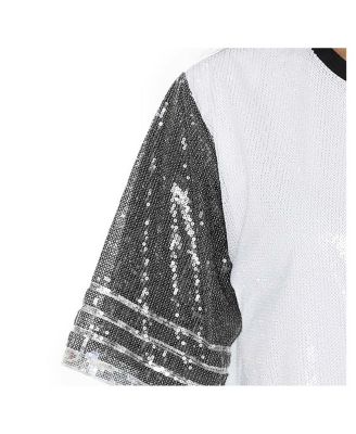 Women's White Alabama Crimson Tide Full Sequin Jersey Dress