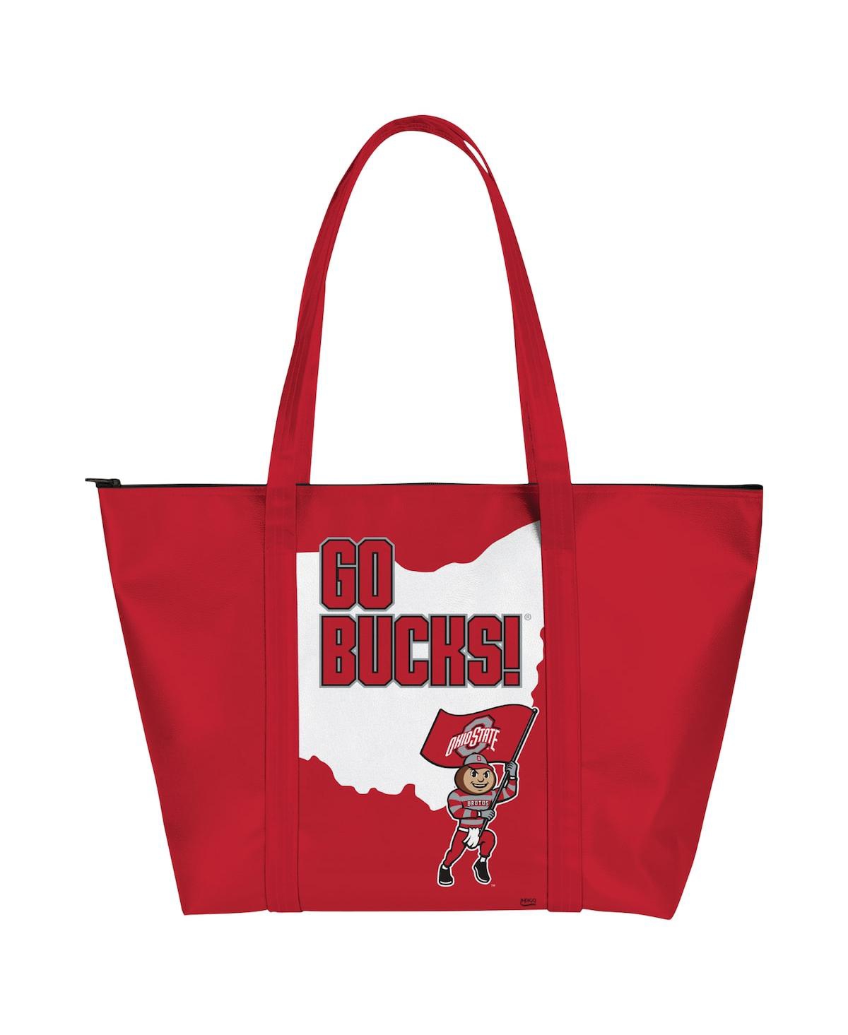 Indigo Falls Ohio State Buckeyes My State Weekender Tote Bag In Red
