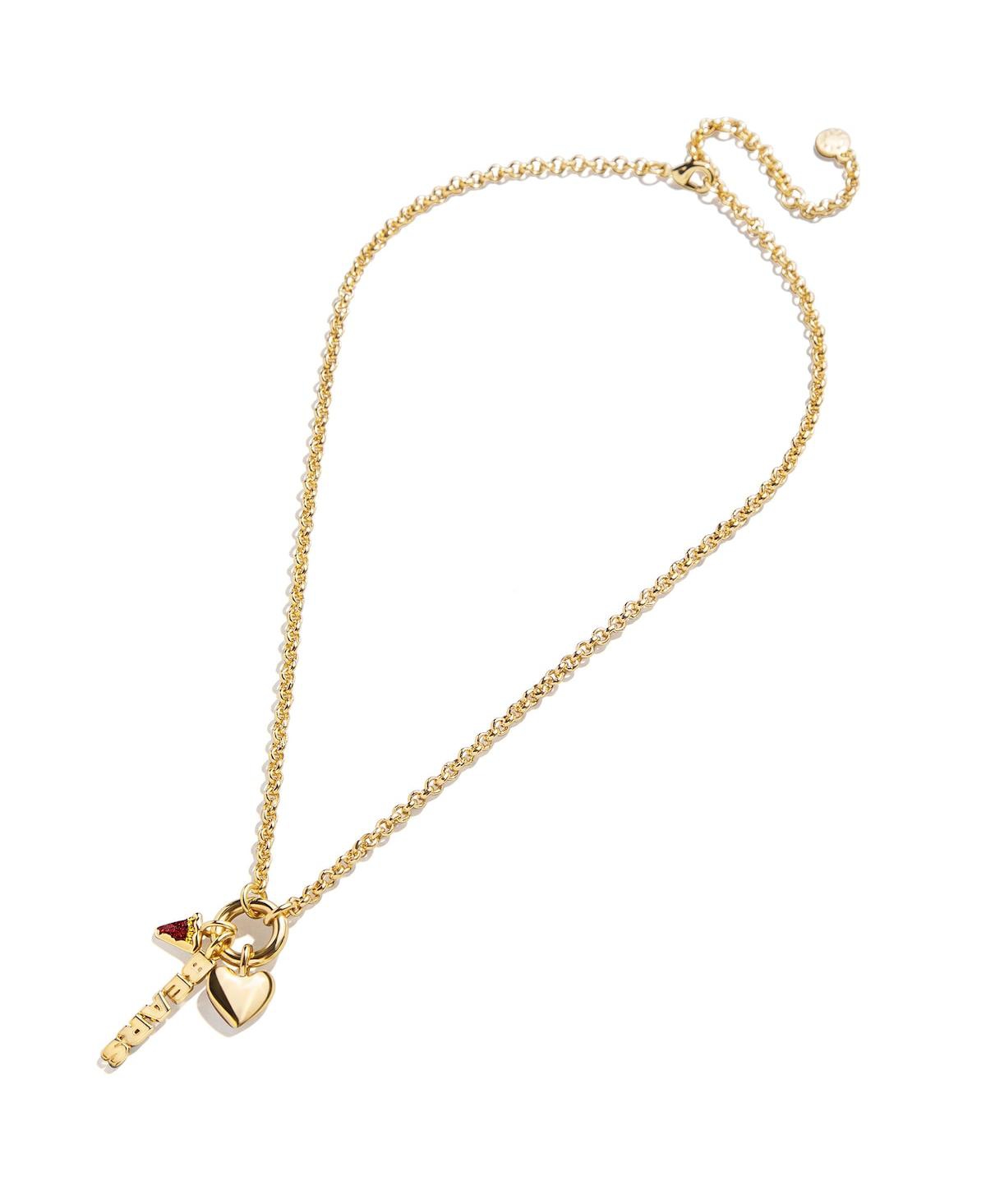 Wear By Erin Andrews Chicago Bears Charm Necklace In Transparent