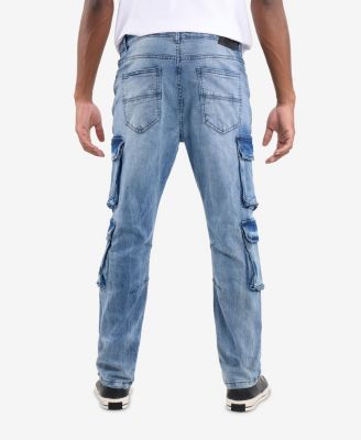 Men's Straight Fit Cargo Jeans