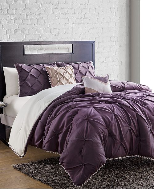 Jessica Sanders Closeout Pom Pom Comforter Sets Reviews Bed
