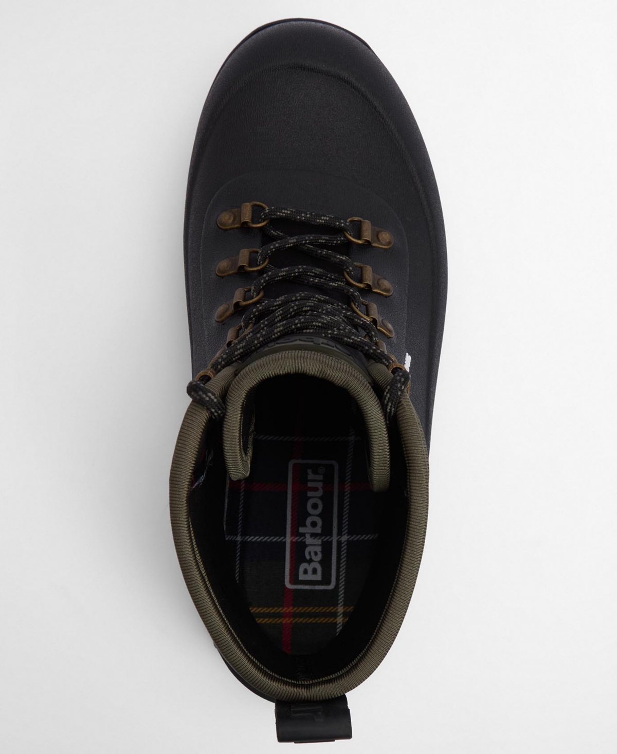 Barbour Men's Marlow Lace Up Welly Boots In Black