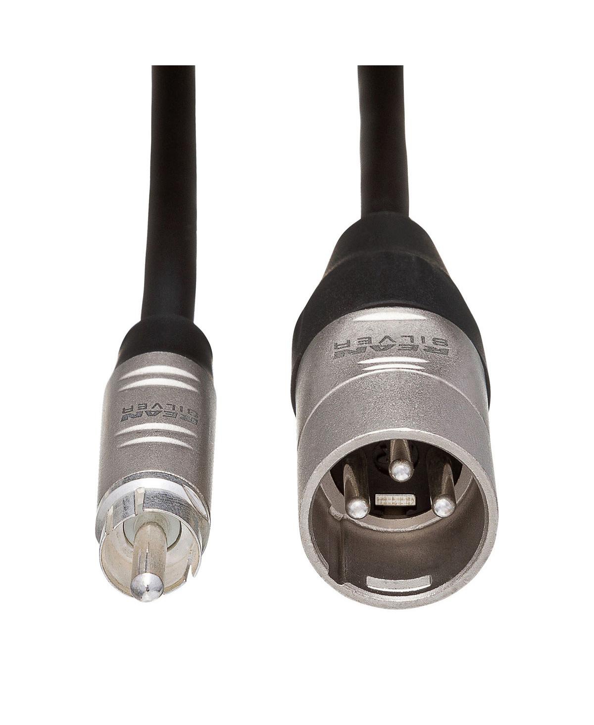 Hosa Technology Unbalanced Rca Male to 3-Pin Xlr Male Audio Cable, 3'